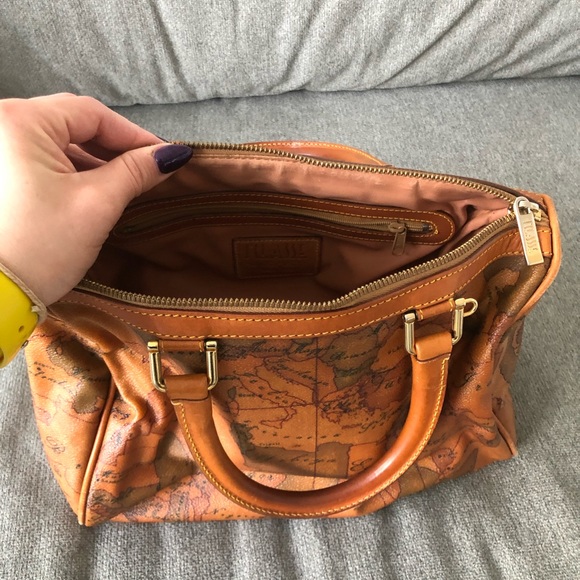 Alviero Martini Bags Classic Alviero Martini Purse Map Purse Poshmark